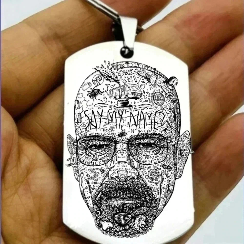 Tv show hot breaking Bad art keychain